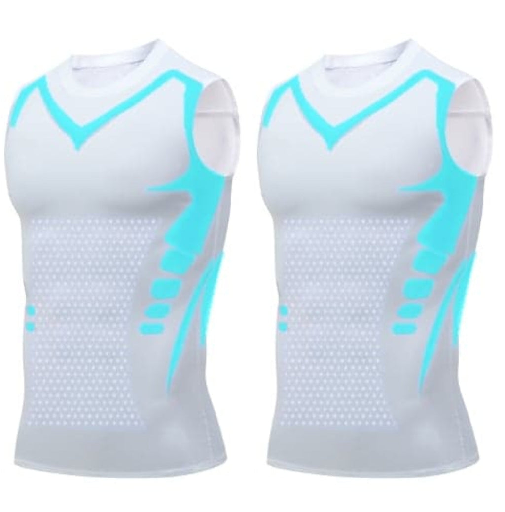 🔥💪 Ionic Shaping Vest – Compression & Cooling – Body Contouring & Sleeveless – Invisible Under Clothes 🕶️