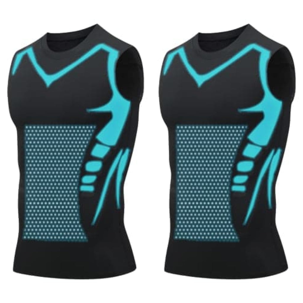 🔥💪 Ionic Shaping Vest – Compression & Cooling – Body Contouring & Sleeveless – Invisible Under Clothes 🕶️