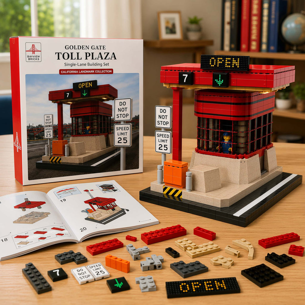 Golden Gate Toll Plaza Building Set