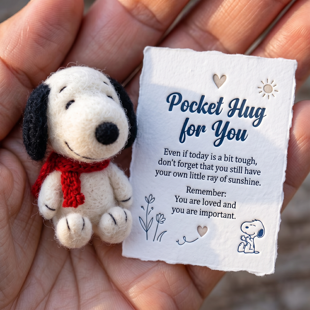 Snpy Felt Pocket Hug Set