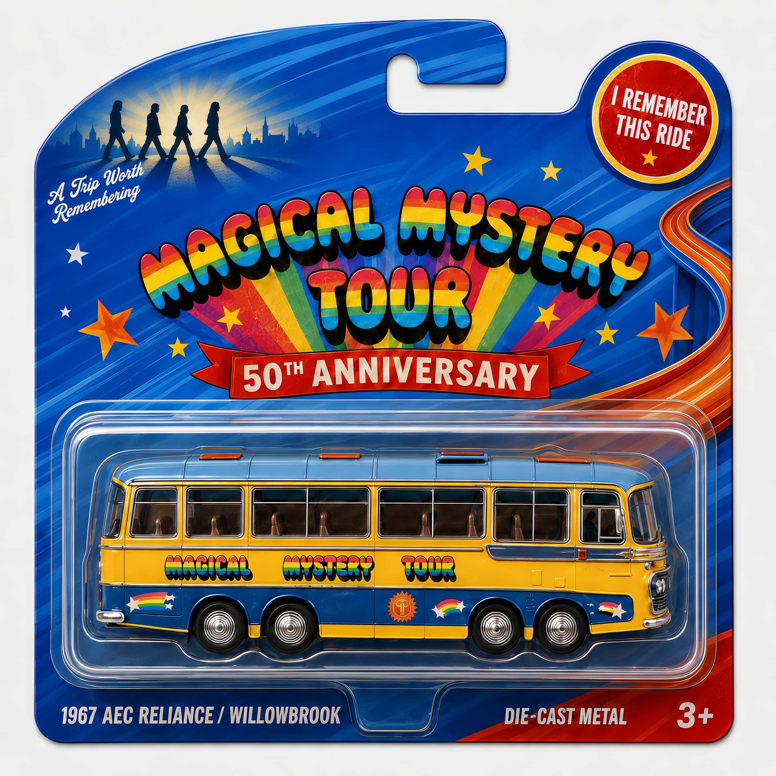 1967 AEC Reliance Willowbrook丨Magical Mystery Tour 50th Anniversary Collectible