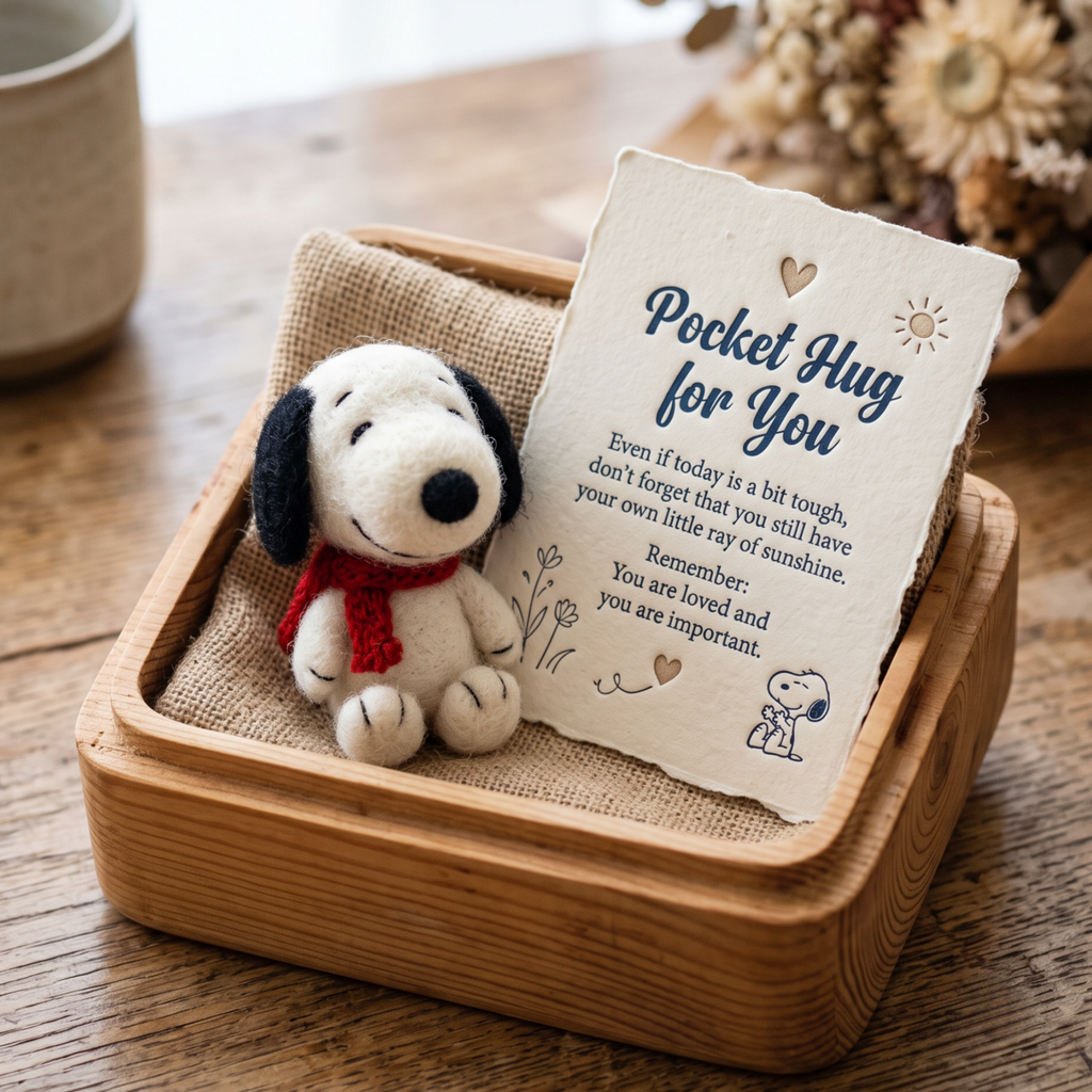 Snpy Felt Pocket Hug Set