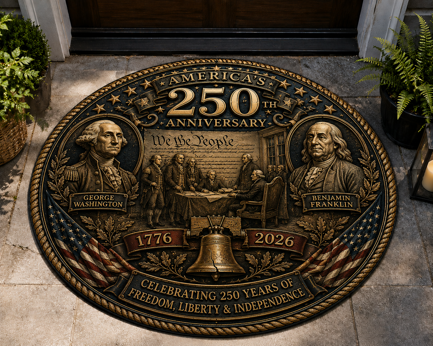 America 250th Anniversary Collector Floor Mat