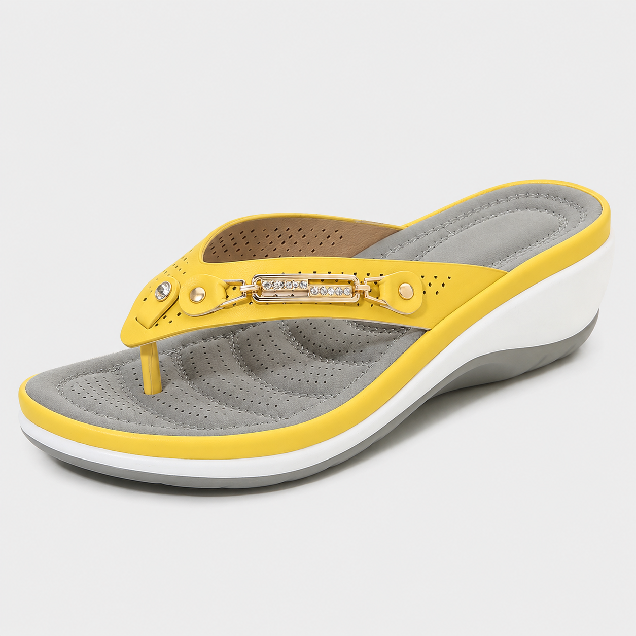 🔥Last day 49% OFF🔥- Women's Arch Support Soft Cushion Flip Flops Thong Sandals Slippers