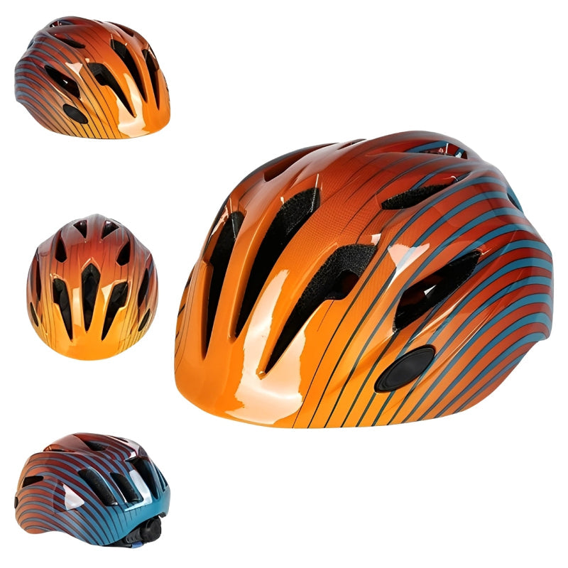 Childs Cycling Helmet Cartoon Style
