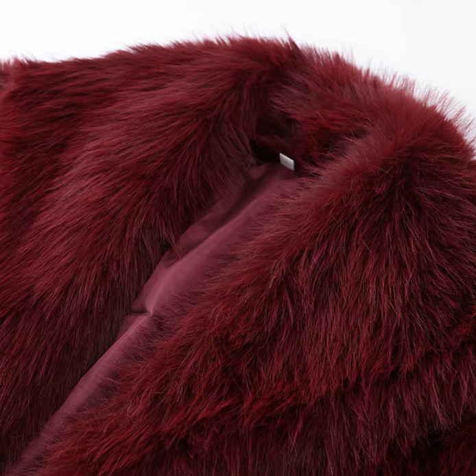 Alpine Grace Faux Fur Coat