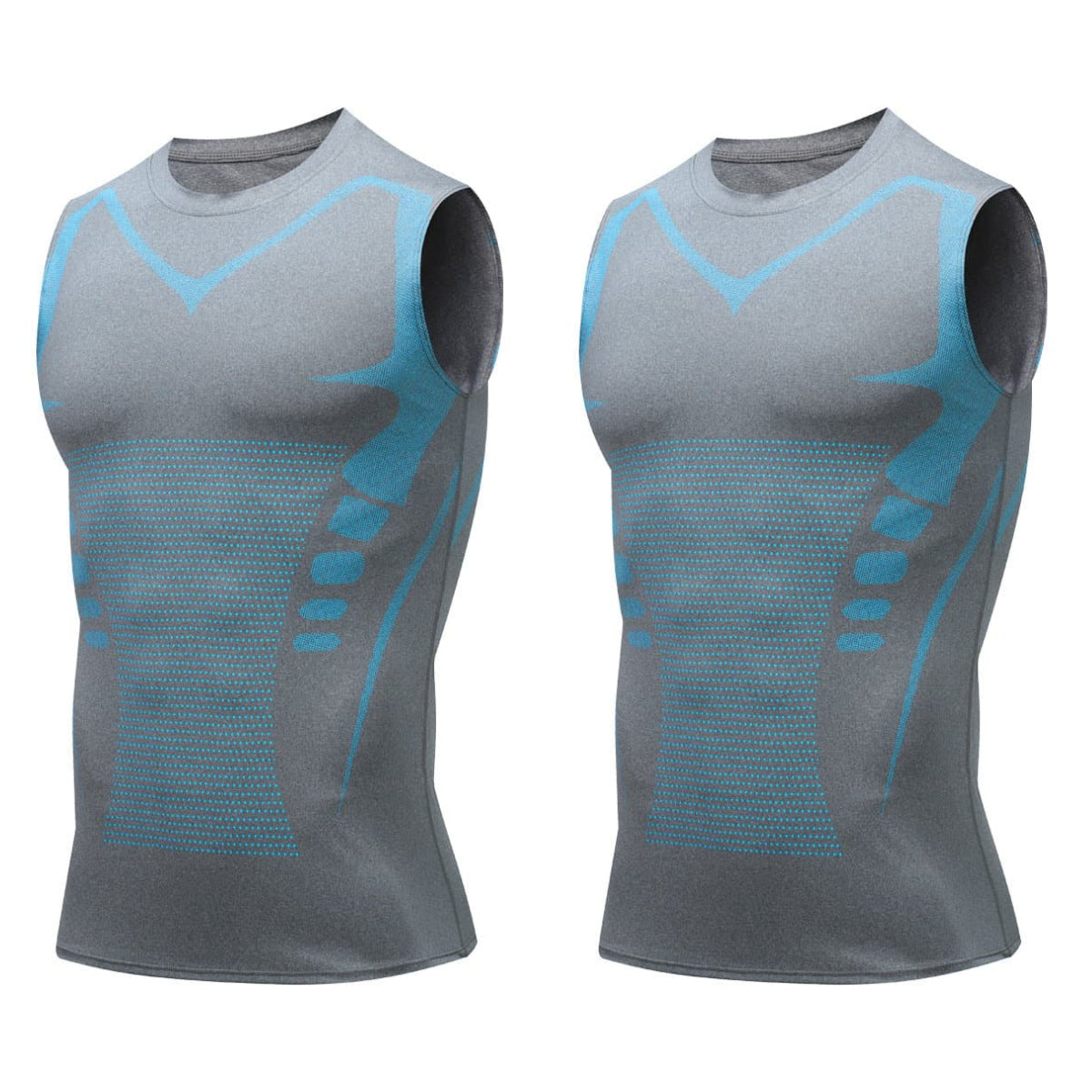🔥💪 Ionic Shaping Vest – Compression & Cooling – Body Contouring & Sleeveless – Invisible Under Clothes 🕶️