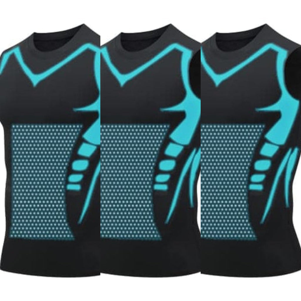 🔥💪 Ionic Shaping Vest – Compression & Cooling – Body Contouring & Sleeveless – Invisible Under Clothes 🕶️