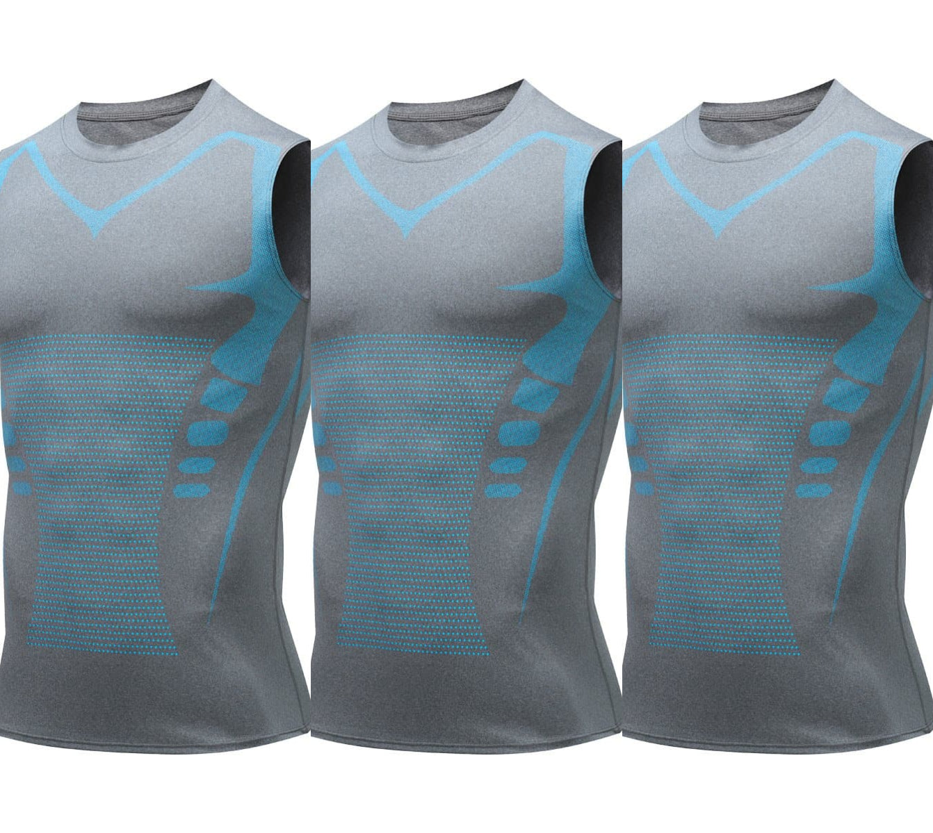 🔥💪 Ionic Shaping Vest – Compression & Cooling – Body Contouring & Sleeveless – Invisible Under Clothes 🕶️