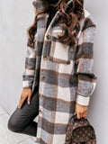 Elmwood Plaid Button Down Coat