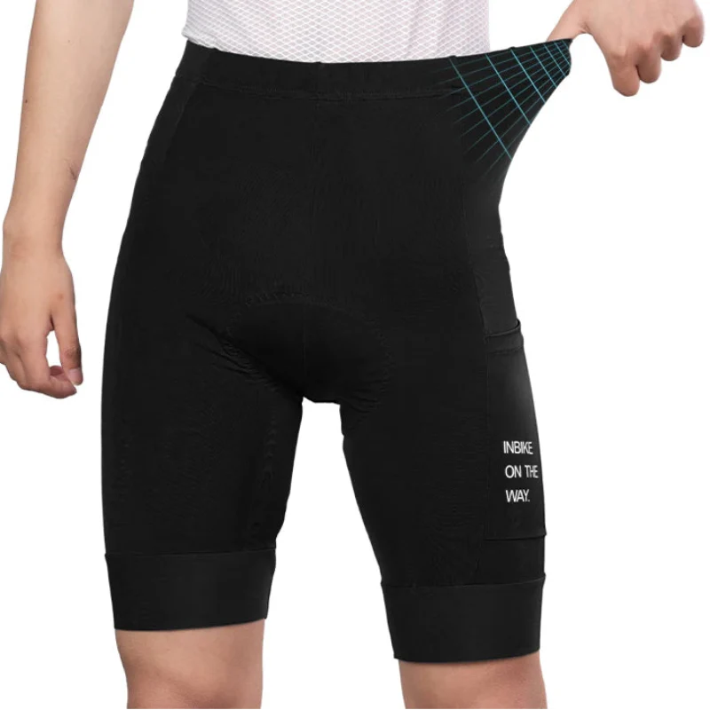 Cycling Shorts with Side Pocket Breathable Quick Dry for Men