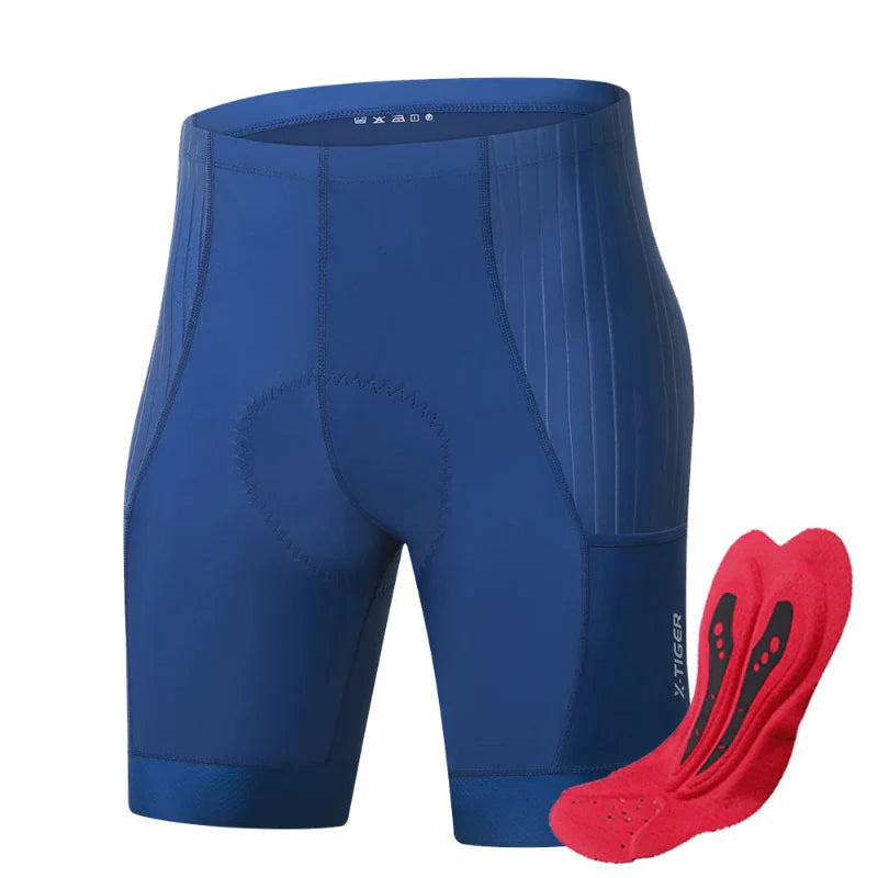 Cycling Shorts Breathable Slim Fit with Shock Absorption Pad
