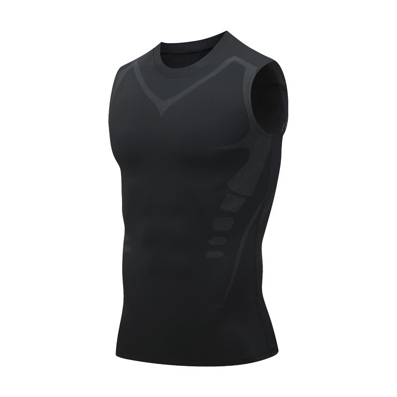 🔥💪 Ionic Shaping Vest – Compression & Cooling – Body Contouring & Sleeveless – Invisible Under Clothes 🕶️