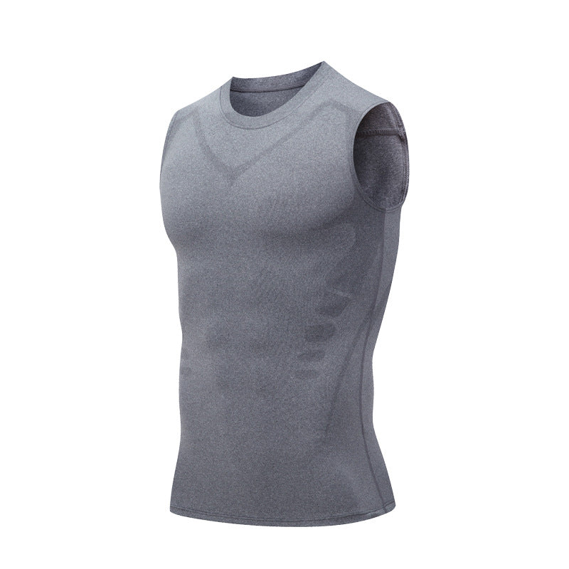 🔥💪 Ionic Shaping Vest – Compression & Cooling – Body Contouring & Sleeveless – Invisible Under Clothes 🕶️