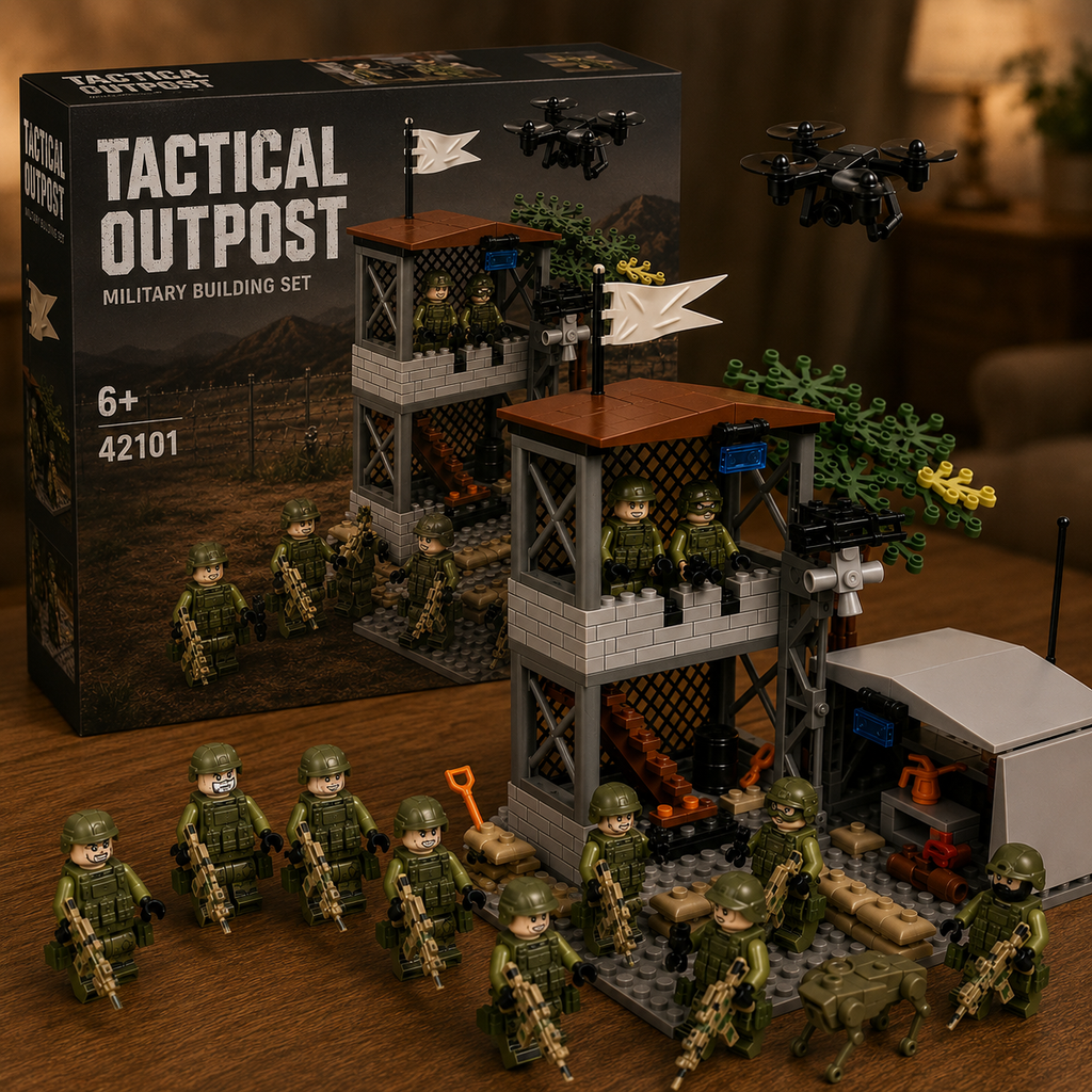 Tactical Outpost Military Building Set