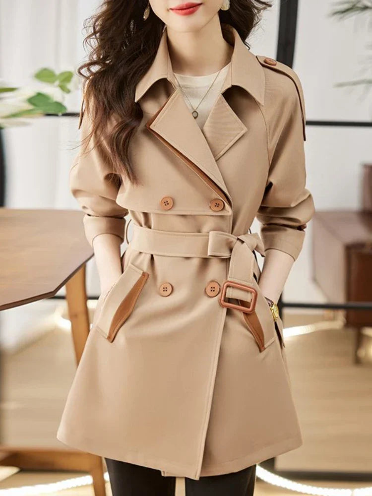 Belford Double Breasted Midi Trench