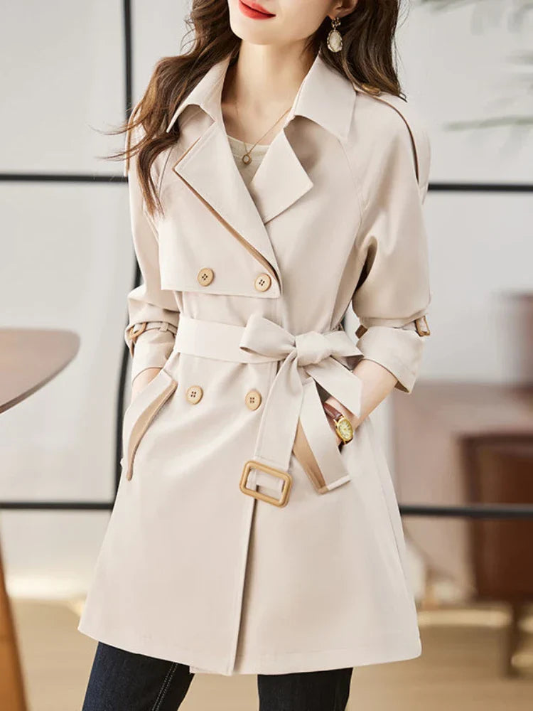 Belford Double Breasted Midi Trench