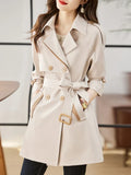 Belford Double Breasted Midi Trench