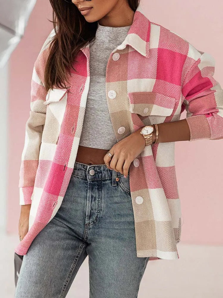 Plaid Wonder Shacket