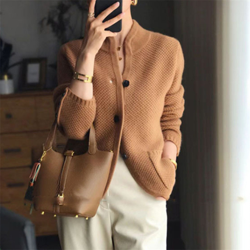 Lynn Cashmere Knit Cardigan