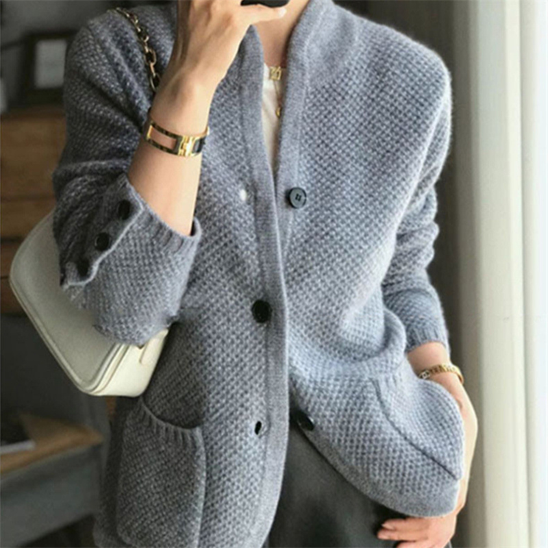 Lynn Cashmere Knit Cardigan