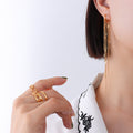 Skinny Chain Tassel Earings