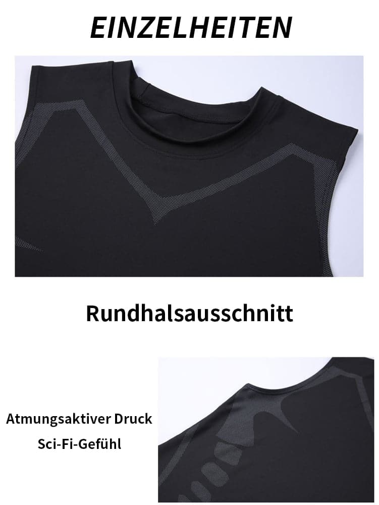 🔥💪 Ionic Shaping Vest – Compression & Cooling – Body Contouring & Sleeveless – Invisible Under Clothes 🕶️