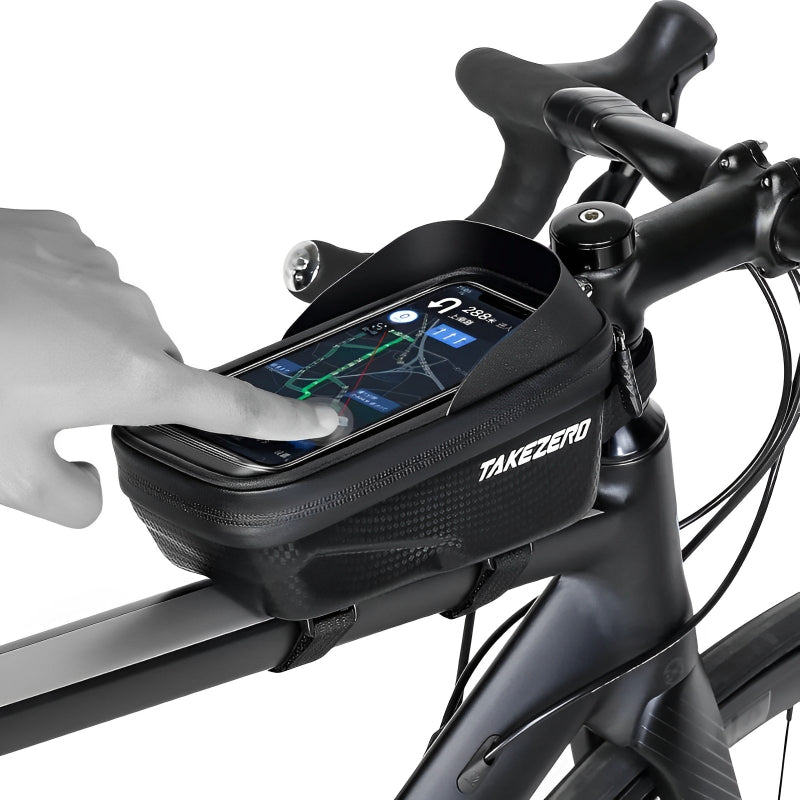 Waterproof Bicycle Bag - For Road or MTB bikes With Phone Holder