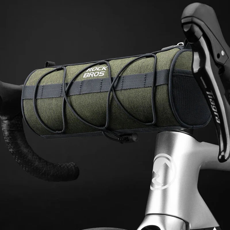 Bicycle Handlebar Bag Cylinder 2L – Rainproof and Lightweight