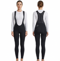 Cycling Pants Ladies - Thermal Fleece 3D Padded Bib