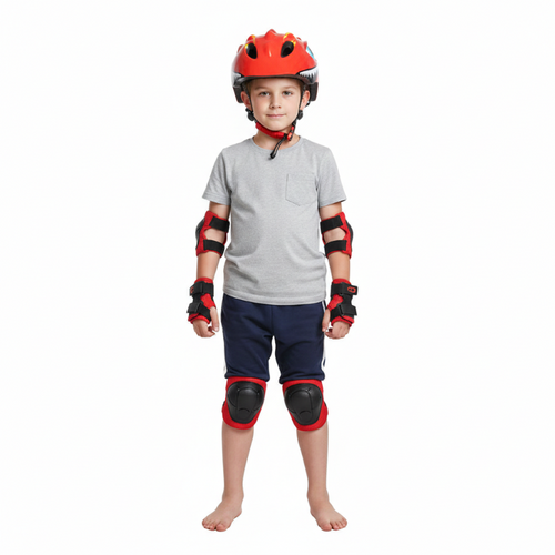 Children’s Bike Helmets and Protective Gear Set