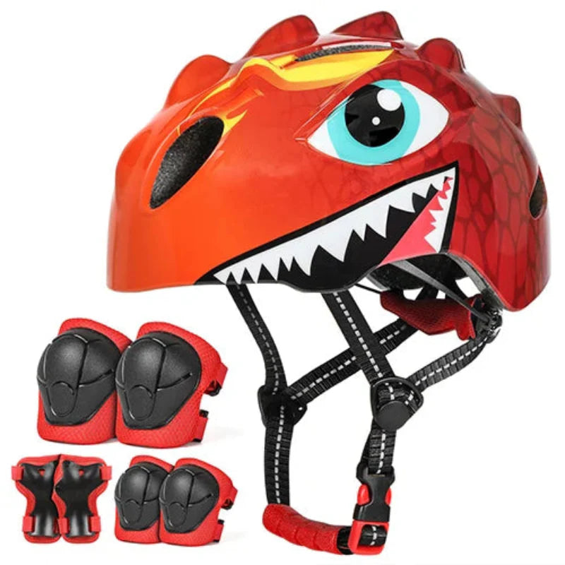 Children’s Bike Helmets and Protective Gear Set