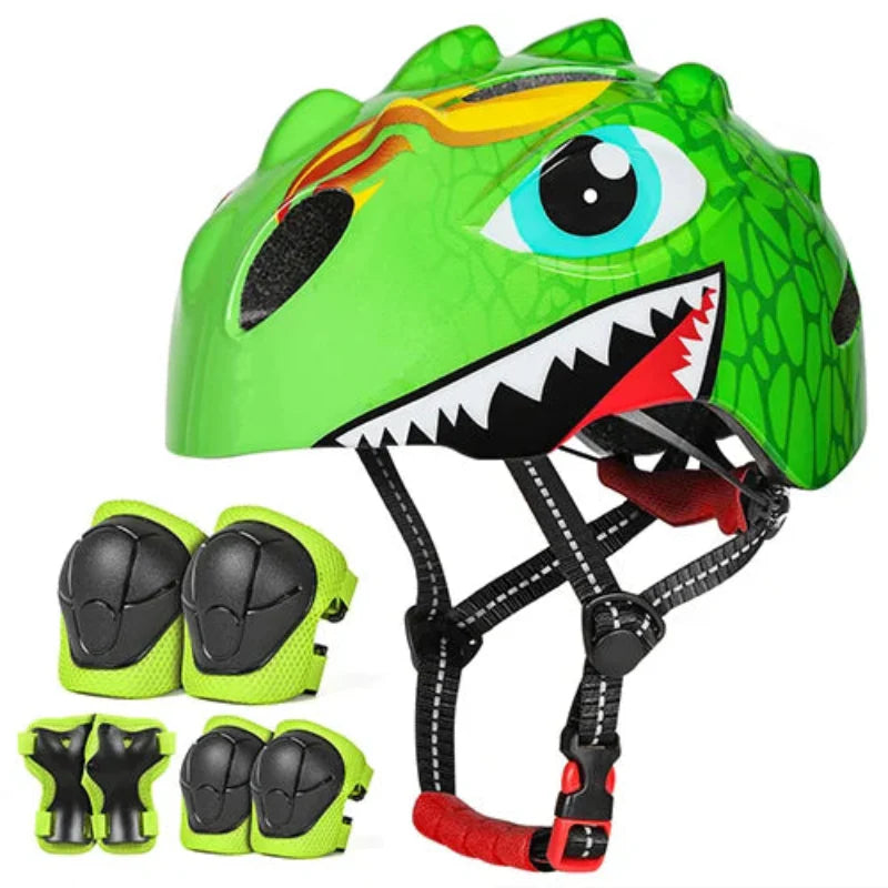 Children’s Bike Helmets and Protective Gear Set