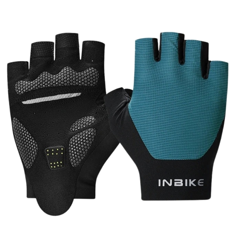 Bike Cycling Gloves - Half Finger and Anti-Slip Grip
