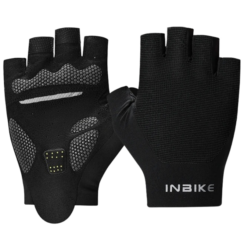 Bike Cycling Gloves - Half Finger and Anti-Slip Grip