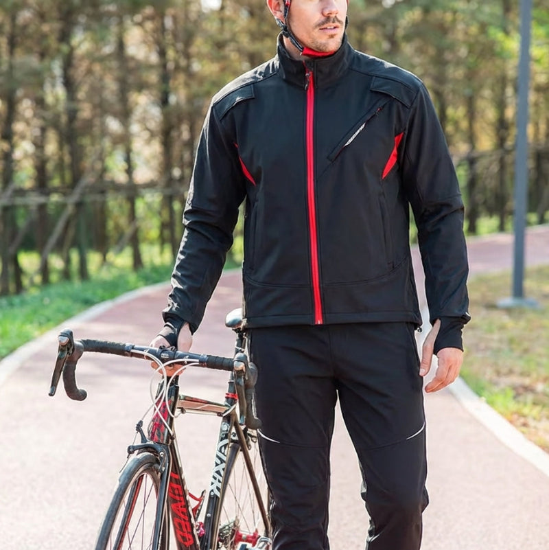Water Resistant Cycling Jacket Thermal Windproof