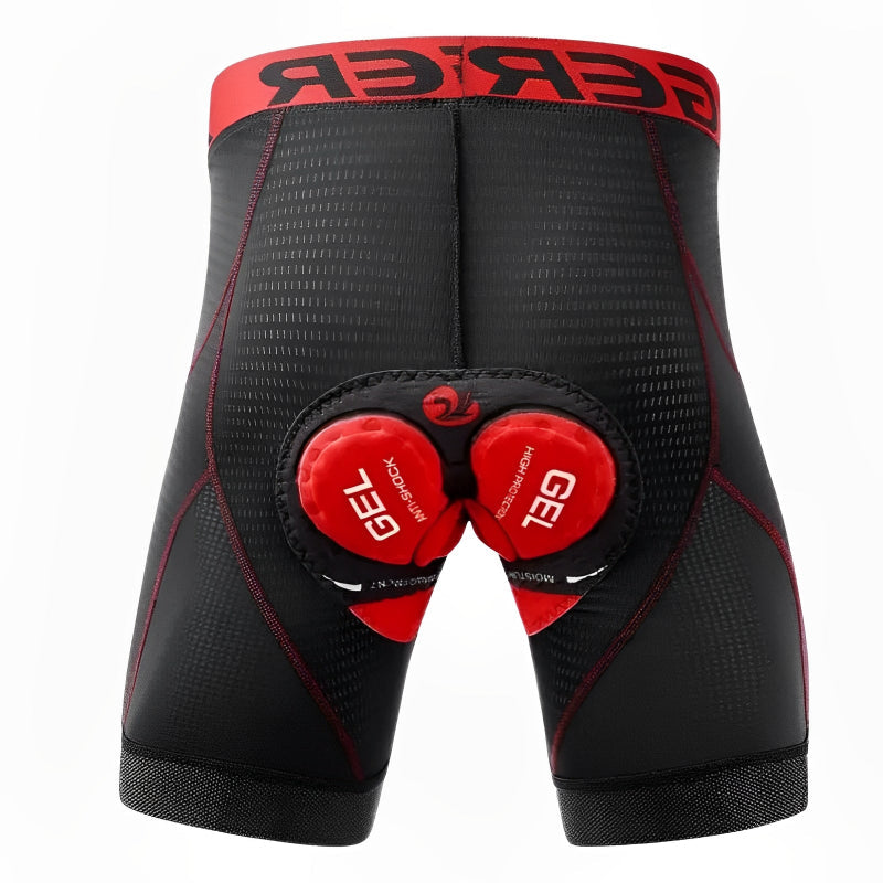 Cycling Underwear - 5D Gel Padding and Shockproof Comfort