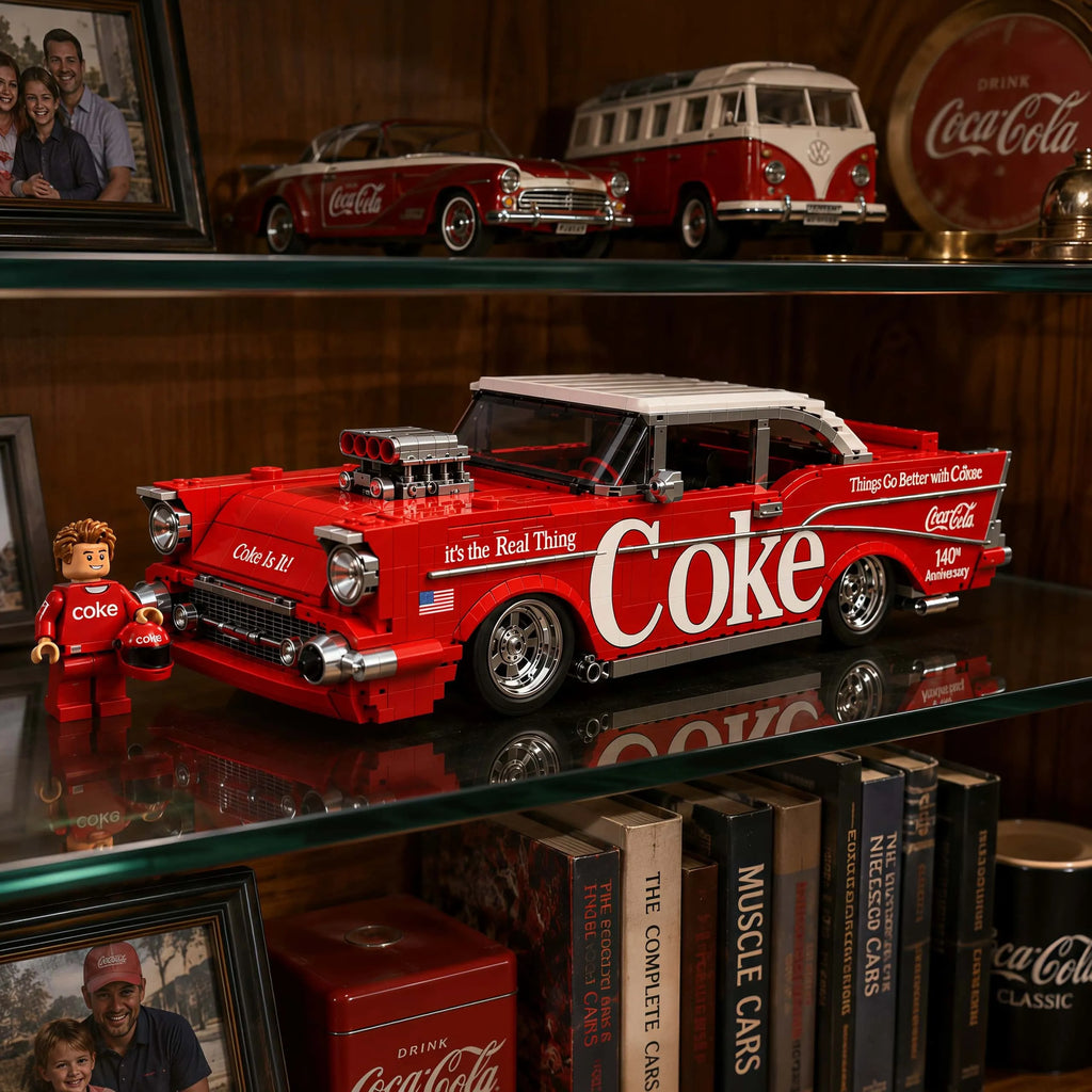 The Ultimate Coke '57 Pro Street Cruiser Collector Edition Building Block Sets