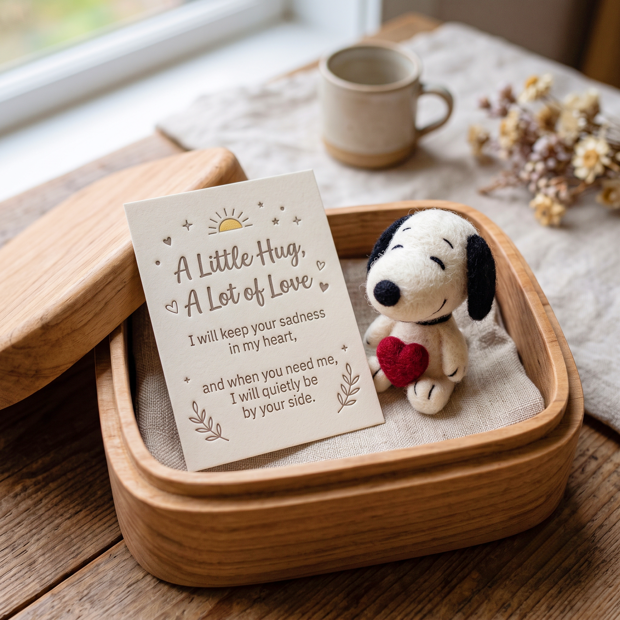 Snpy Felt Pocket Hug Set