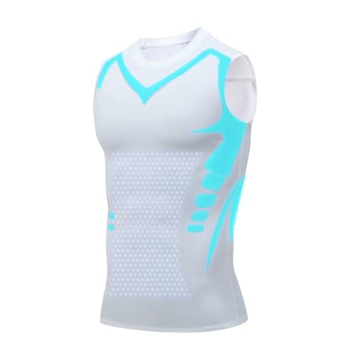 🔥💪 Ionic Shaping Vest – Compression & Cooling – Body Contouring & Sleeveless – Invisible Under Clothes 🕶️