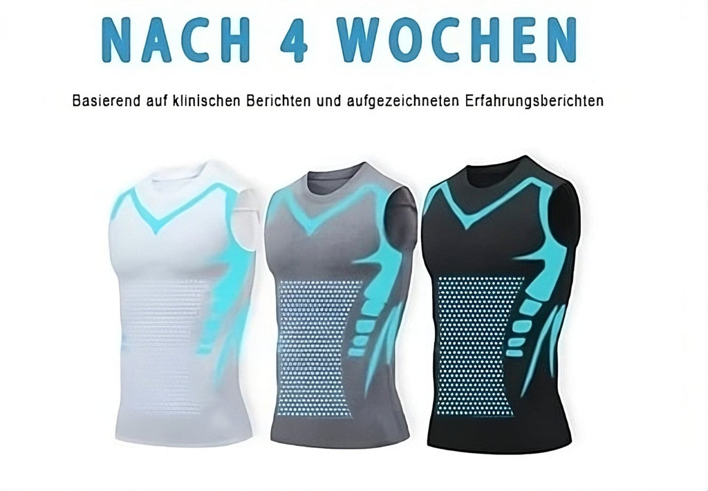 🔥💪 Ionic Shaping Vest – Compression & Cooling – Body Contouring & Sleeveless – Invisible Under Clothes 🕶️