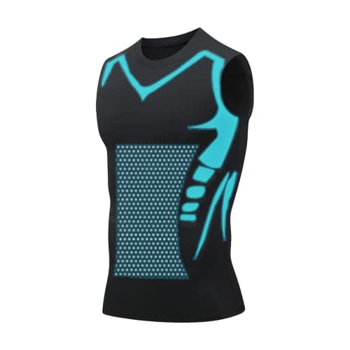 🔥💪 Ionic Shaping Vest – Compression & Cooling – Body Contouring & Sleeveless – Invisible Under Clothes 🕶️