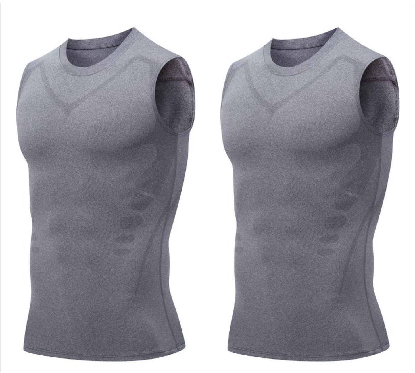 🔥💪 Ionic Shaping Vest – Compression & Cooling – Body Contouring & Sleeveless – Invisible Under Clothes 🕶️