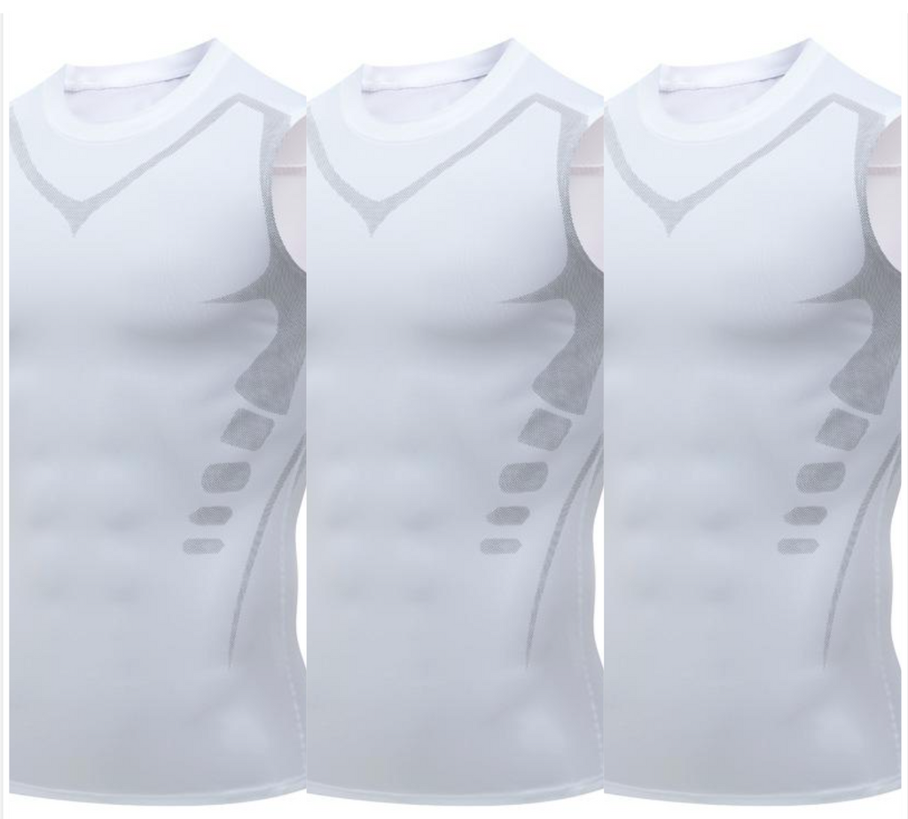 🔥💪 Ionic Shaping Vest – Compression & Cooling – Body Contouring & Sleeveless – Invisible Under Clothes 🕶️