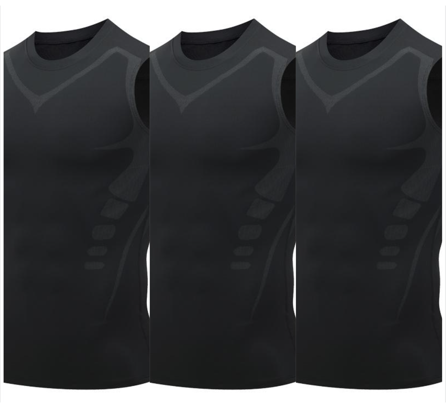 🔥💪 Ionic Shaping Vest – Compression & Cooling – Body Contouring & Sleeveless – Invisible Under Clothes 🕶️