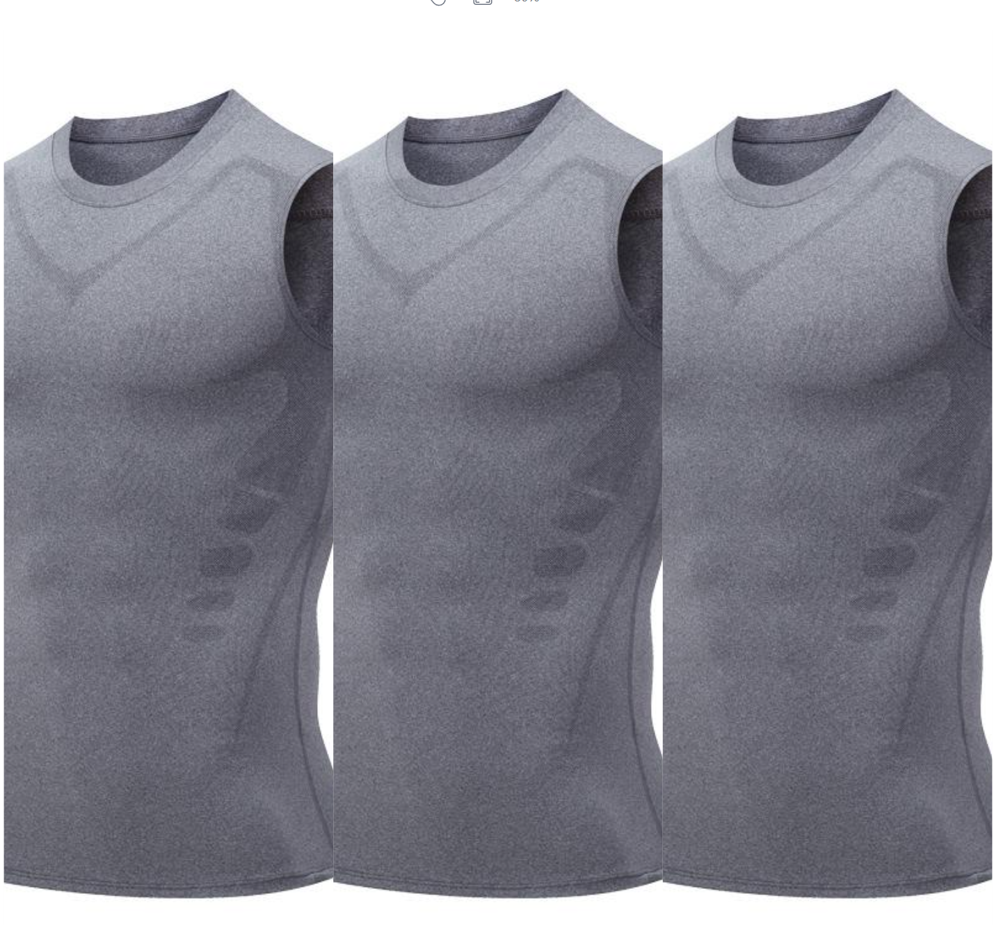 🔥💪 Ionic Shaping Vest – Compression & Cooling – Body Contouring & Sleeveless – Invisible Under Clothes 🕶️