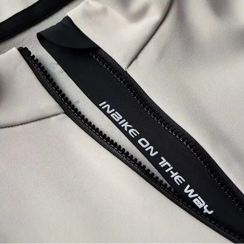 Long Sleeve Jersey Cycling Thermal Fleece Windproof