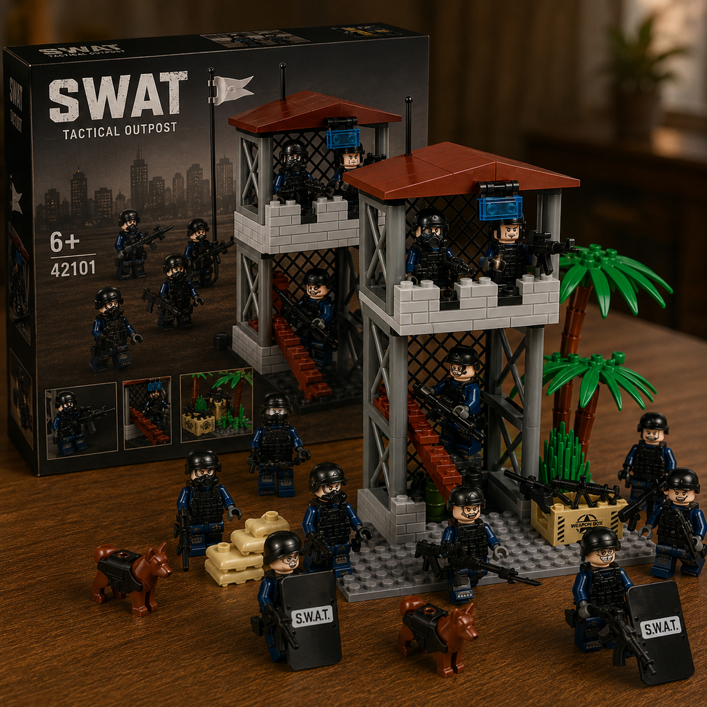 Tactical Outpost Military Building Set