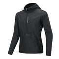 Water Resistant Cycling Jacket Hooded Windproof