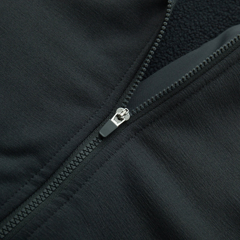 Cycling Jersey Long Sleeve Thermal Fleece Full-Zip